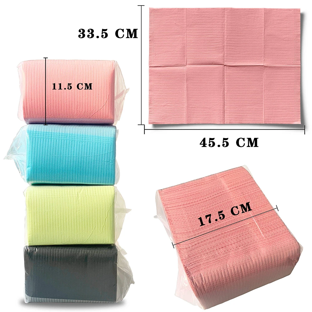 Waterproof Tattoo Tablecloth Nail Art Table Mat Disposable Foldable Clean Pad Patient Dental Napkins Tattoo Bibs Accessories