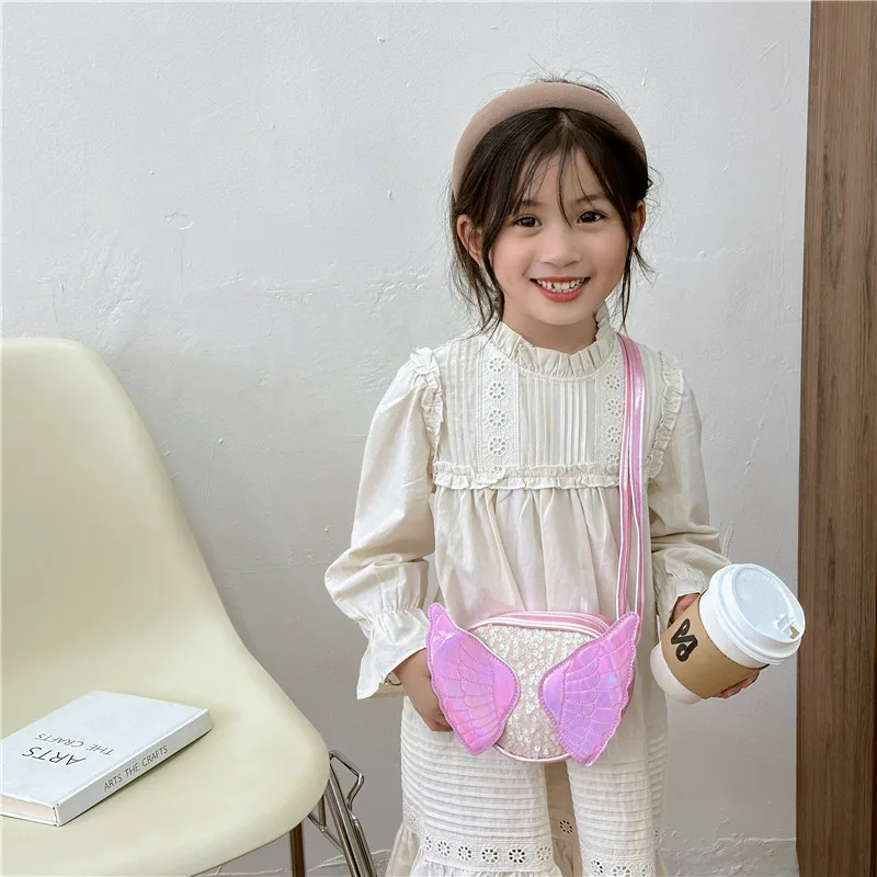 Children Shoulder Bags Cartoon Cute Butterfly Crossbody Bag for Women Purses and Handbags Mother Kid Bag for Girl Tote Bag Bolsa