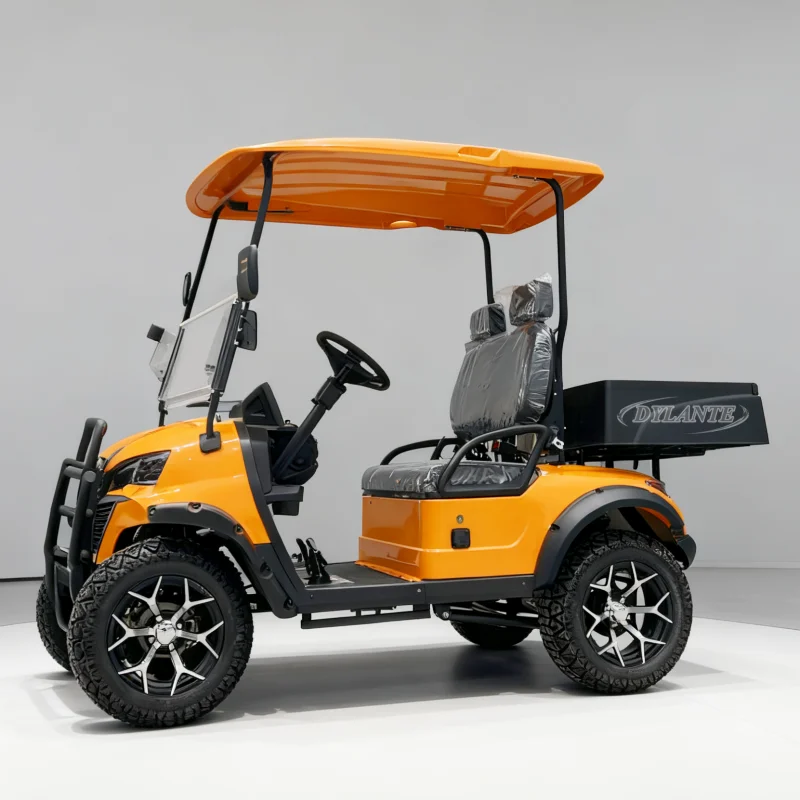 High Quality Club Car 2 4 6 Seater Electric Golf Buggy 7000w Motor Off Road Golf Cart with Storage Box 48V 72v Electric Golf Car