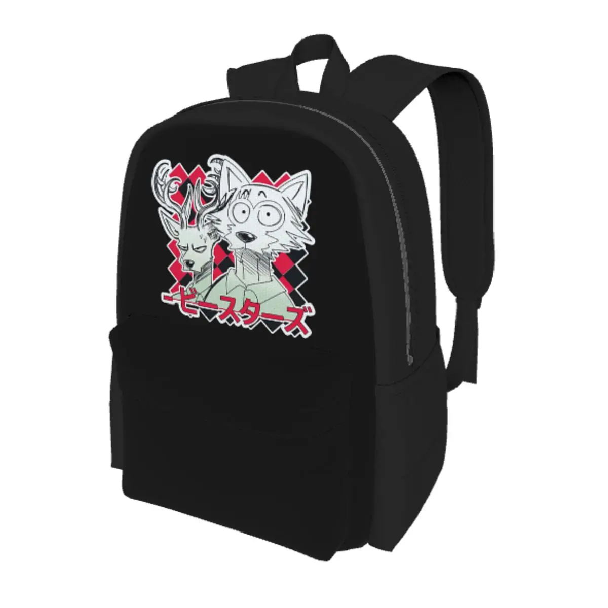

Beastars Student Backpack School Bag Hiking Travel Daypack for Men Women Bookbag Shoulder Bags
