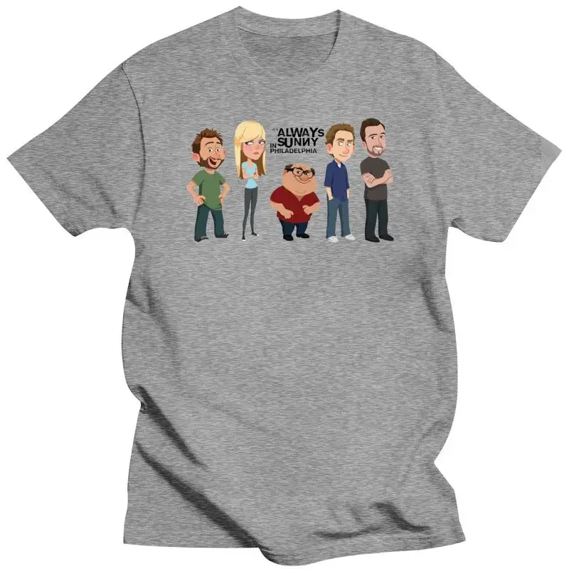 Its Always Sunny In Philadelphia Tee Alway Mens Clothing The Gang (Cartoon) - It\'S Always Sunny In Philadelphia T Shirt