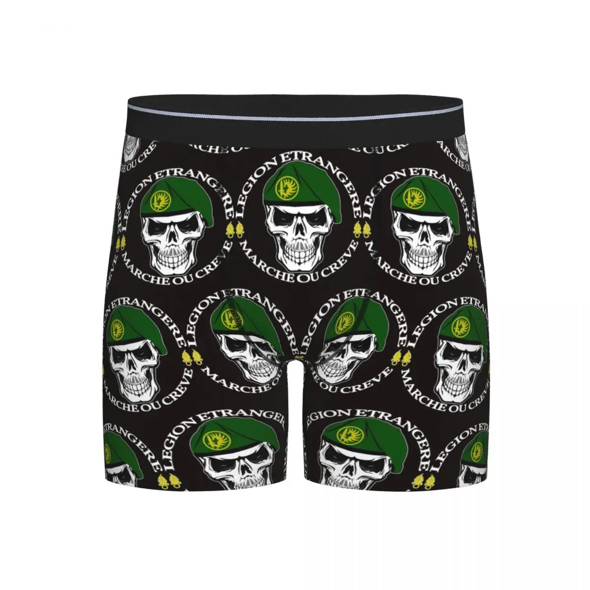 

Длинные трусы-боксеры, шорты Legion Etrangere, иностранные Франция, военные трусы, мужское нижнее белье для мужчин, подарки бойфренду