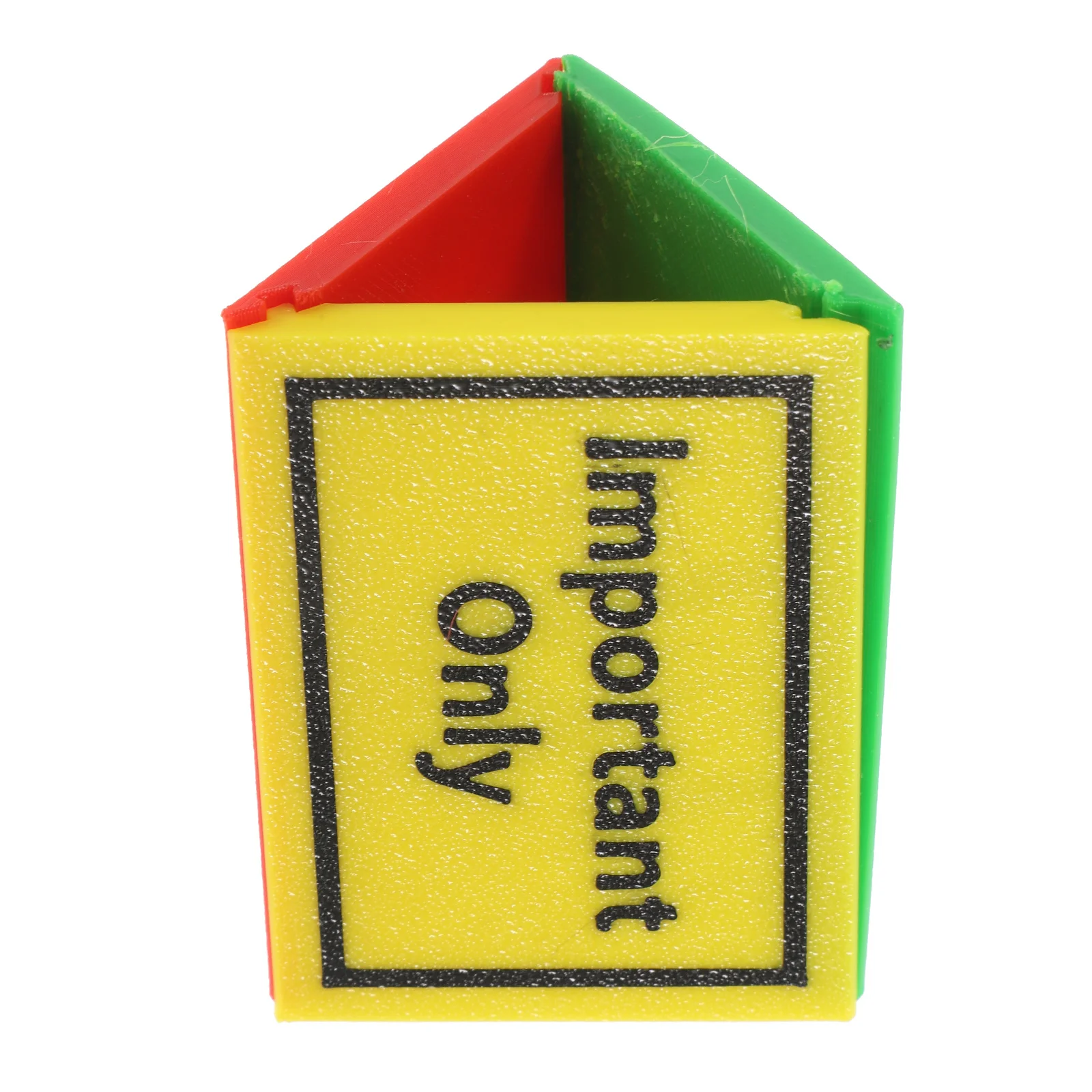 

Mini Table Sign Detachable Triangle Desk Sign Board Office Multi-Function Do Not Disturb Colored Desk Decor Indoor