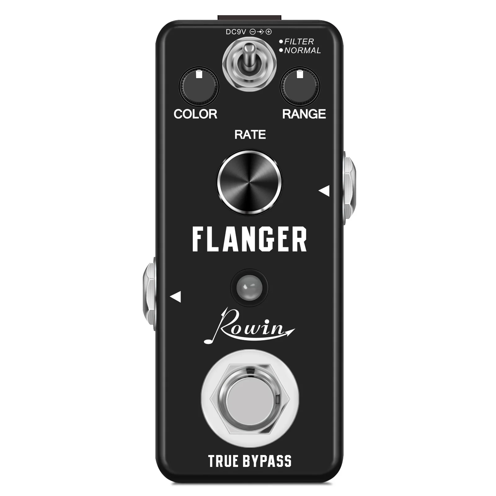 

Electric Guitar Flanger Effect Mini Pedal Kit, Normal and Filter Modes, True Bypass, Music Player Gift