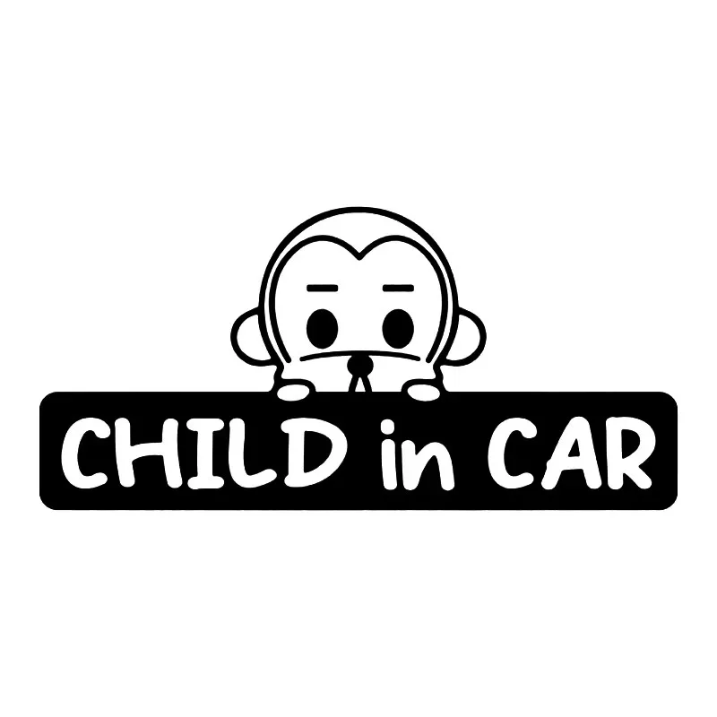 

17*8cm Children's design and styling window bumper motorcycle accessories decorative vinyl car stickers