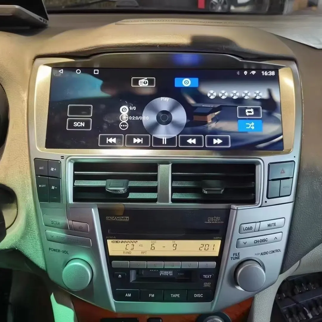 12.3'' Android 12 8+256G for RX300 RX330 RX350 RX400 2002-2007 Multimedia Player Car Navigation Head Unit Radio Stereo