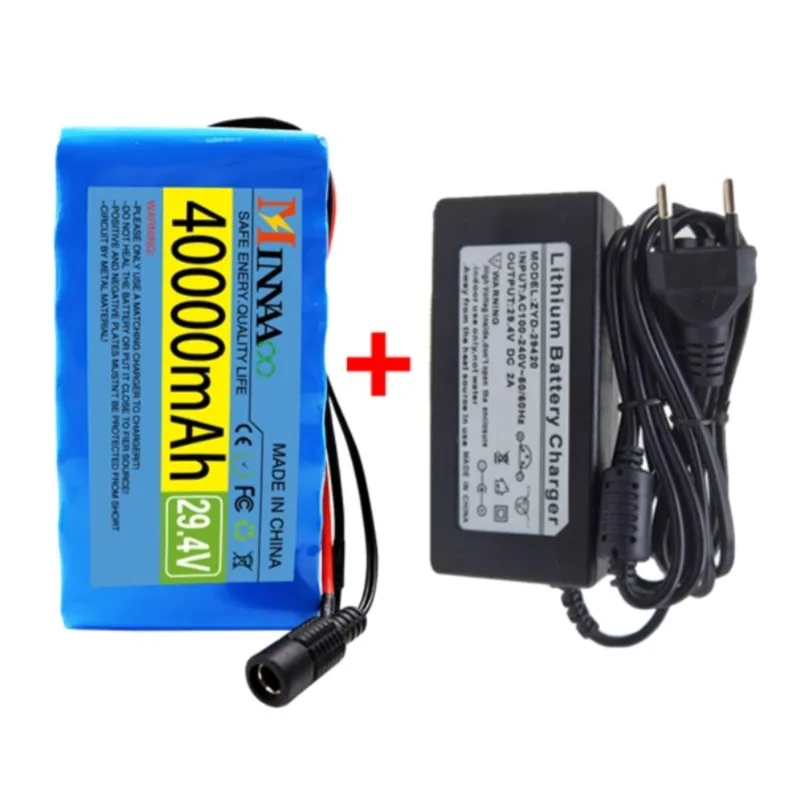 

⚤⚦HoverBoard 40000mAh Rechargeable Batteries 29.4V Lithium BatteryWheelchair Battery 7S3P li ion Battery Pack for HoverBoard❤︎