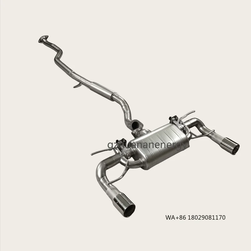Wholesale Price Valvetronic Valved Catback System for  MX-5 2.0 304 Stainless Steel Muffler Exhaust Pipes