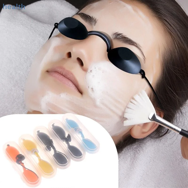 【YA] أداة التجميل بالليزر قناع عين نظارات الفوتون تجديد قناع عين حمامات الشمس تظليل الشمس غطاء سيليكون سميك