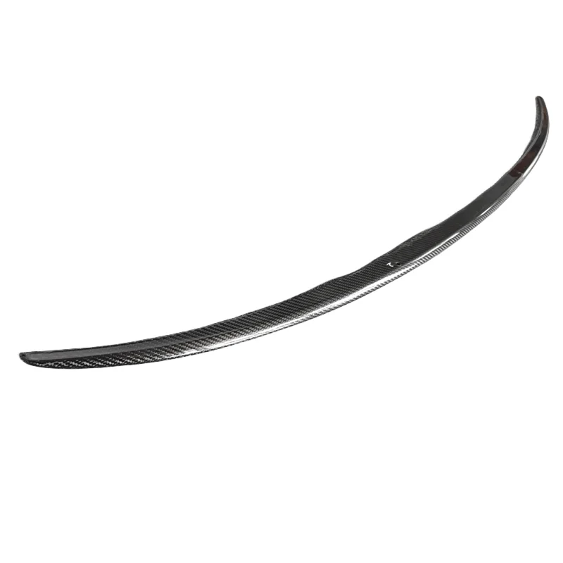 True carbon fiber small tail wing rear spoiler adhesive style for the 18-21 new Bentley Continental GT W12