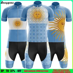 2023 Pro Team Argentina Outdoor sport Short Cycling Jersey Set Breathable Team Racing Sport Bicycle Jersey Bike Cycling Clothing