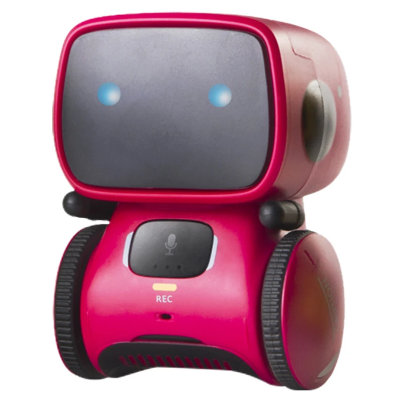 

Red 3 Languages Versions Robots Dance Voice Command Type Smart Robot Control Toys Interactive Cute Toy For Kids Birthday Present