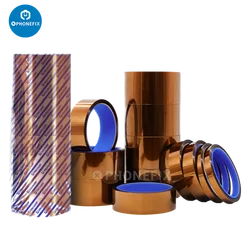 Polyimide Heat Resistant Adhesive Tape High temperature resistance Polyimide gold Sticker for phone motherboard soldering repair