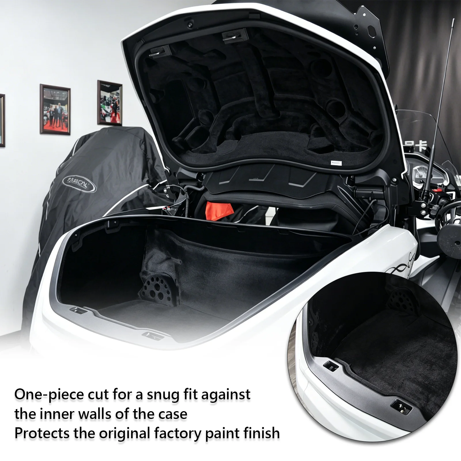 PANICAL For HONDA Goldwing 1800 GL1800 2021 -2026 Motorcycle  Suitcase InnerPadTopBox Top Case Inner Bags Shock-absorbing Pads