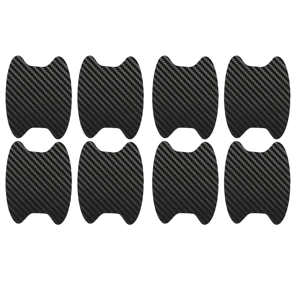 8Pcs for tpu Car Door Bowl Anti-Scratch Sticker Carbon Fiber Door Bowl Handle Protection Sticker Paint for surface Film Car