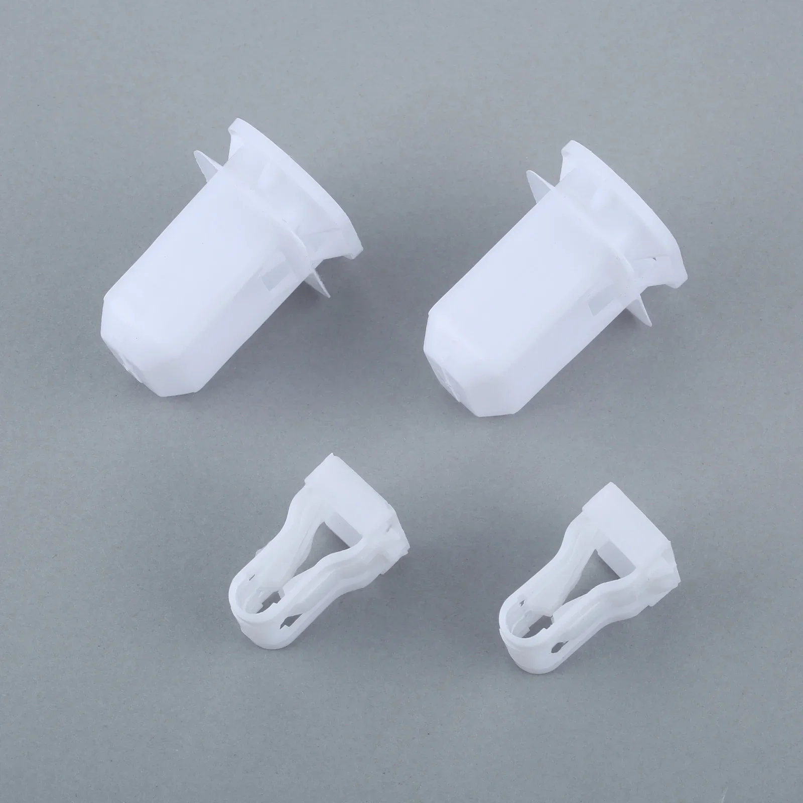 2 Sets White Plastic Rear Seat Buckle Rear Seat Clamp Cushion Pad Clips Back Seat Fixed Buckle Car Fastener Clip for Chevrolet