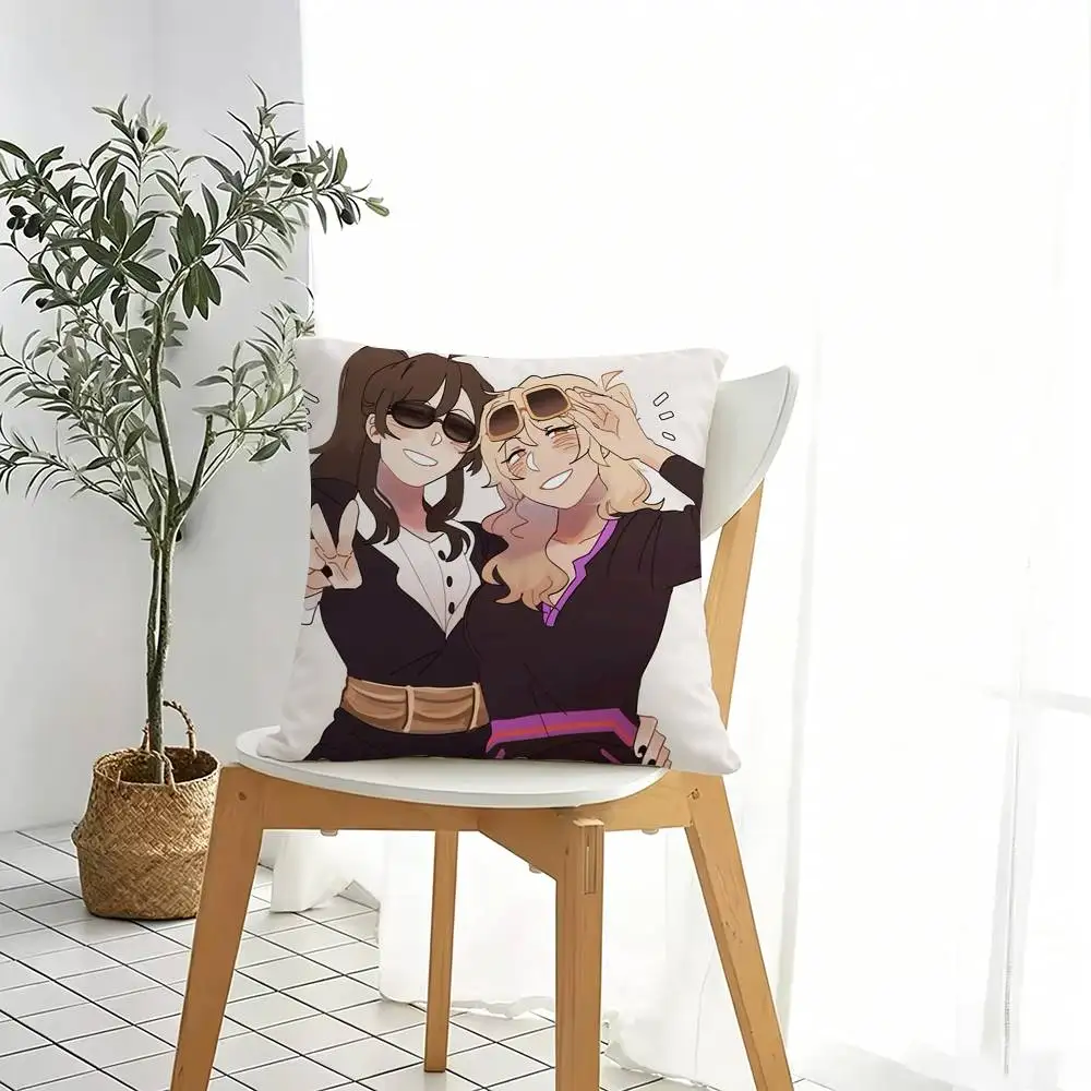 Game Class of '09 CP  Pillow Case Square Double-Sided Sofa Cushion Cover Bedroom Bedside Pillow Gift