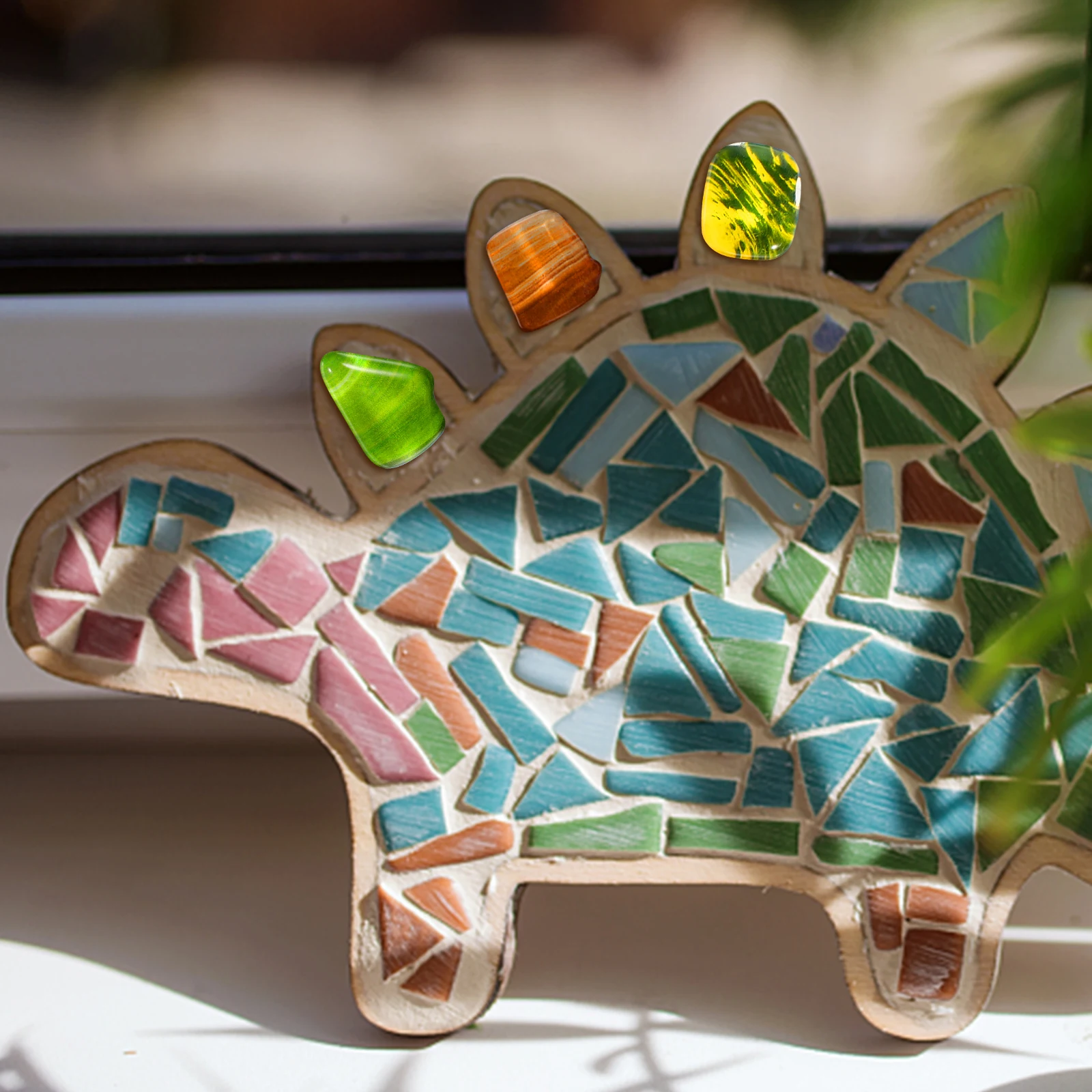 

Mosaic Decoration Kit For Adults Stained Craft Supplies Bulk Tiles For Crafts Making Colorful Diy Picture Frames Fish