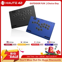 Controlador de Arcade sin Palanca Haute42 M-Ultra Gen 2 de Aleación de Aluminio para PC/PS4/PS5