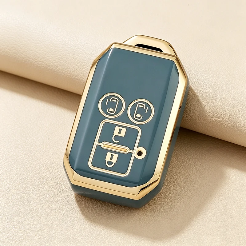 4 Buttons TPU Car Remote Key Cover Case for Suzuki Wagon R Japanese Monopoly Type 3C Ertiga Swift 2017 Keychain Protector