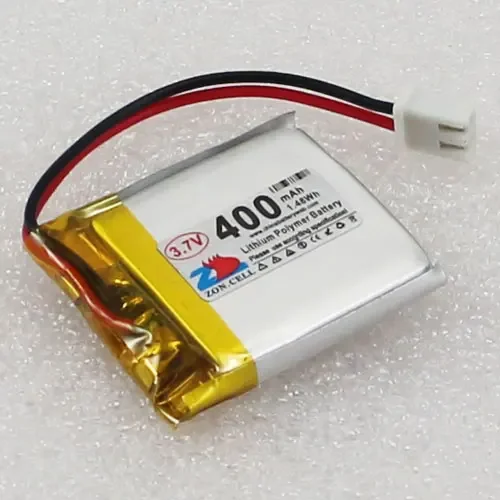 Nuevo en 403035   400mAh 3.7V Bluetooth MP3 Tarjeta de sonido Reloj Batería de polímero de litio 453035   Celda de iones de litio recargable Una buena