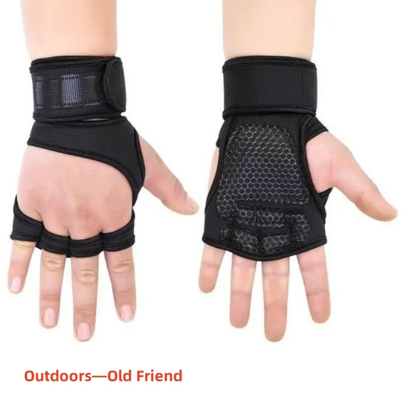 

New Wrist False Closure Protective Gloves for Men and Women, Weight Training Gloves, Fitness, Sports, Cycling, Gym