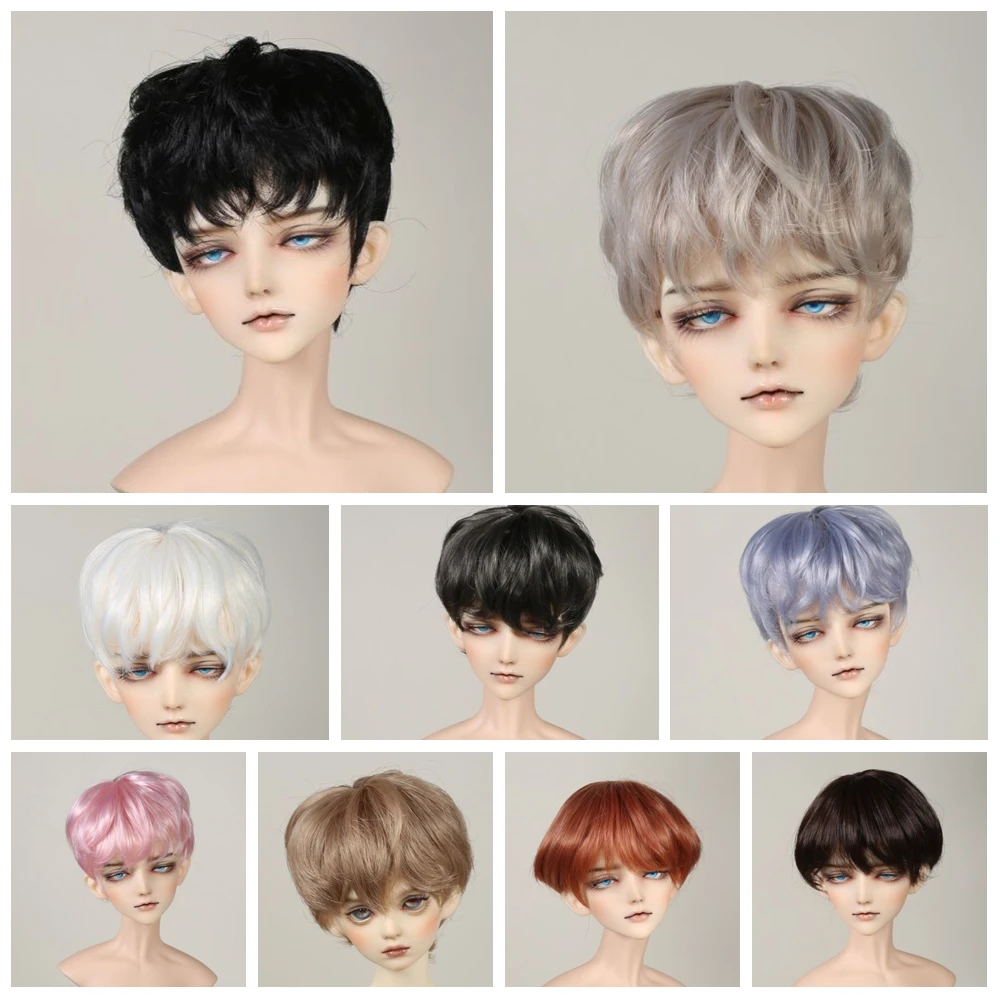 Doll Accessories Ball jointed Doll 1/6 1/4 1/3 YOSD MSD BJD  boy girl female male wig toy