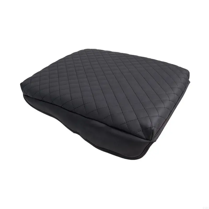

D5BE Leather Armrest Cover Luxury Car Armrest Protector for Pickup 1500 2018-2026
