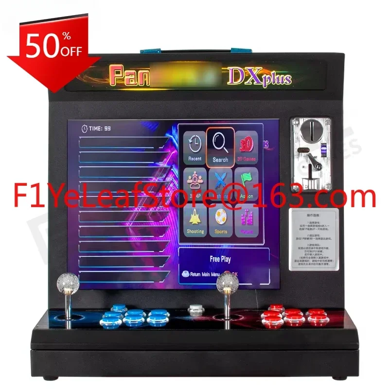 Hot sales4710 in 1 games WIFI 3D Plug And Play Game Retro Box 6S / 5S Console System Arcade Stick