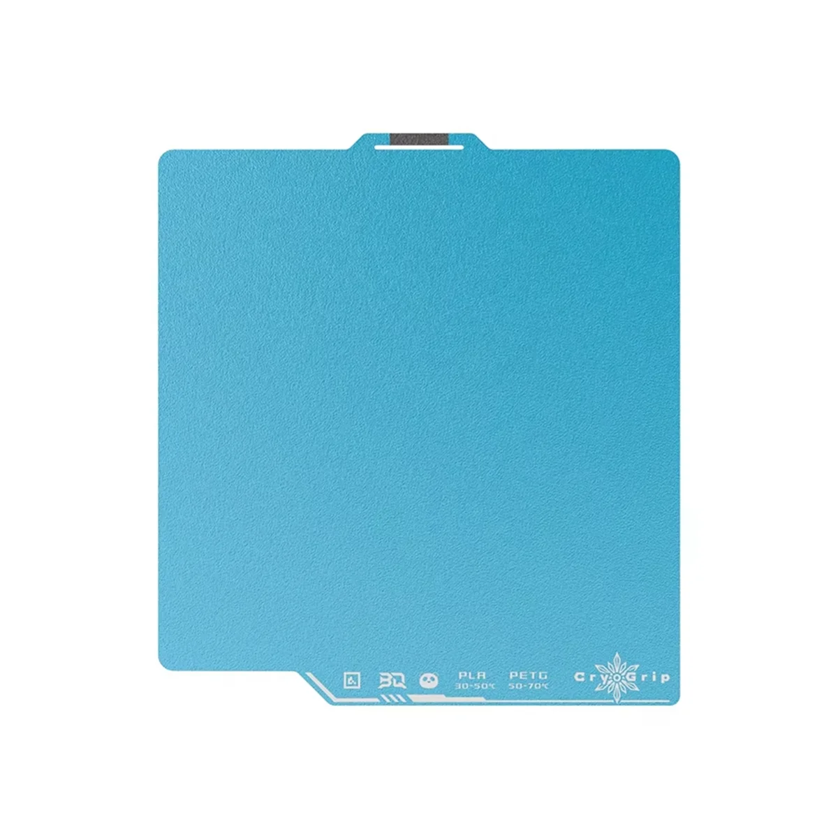 LSJD BIQU Panda Build Plate CryoGrip Pro Coating No Clog Spring Steel Double-Sided Textured for BambuLab P1P P1S A1 3D Printer