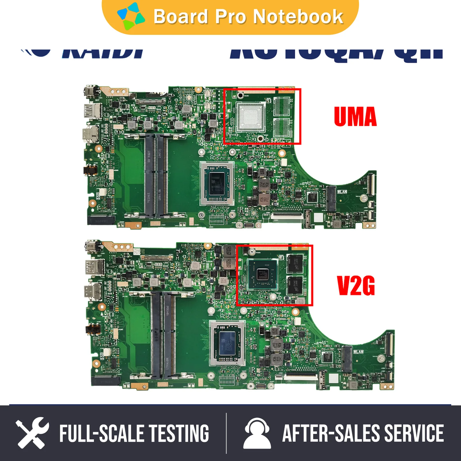 

Notebook Mainboard For ASUS X510QR X510QA A510QA F510QA F510QR Laptop Motherboard A12-9720P FX-9800P CPU DDR4 Test OK