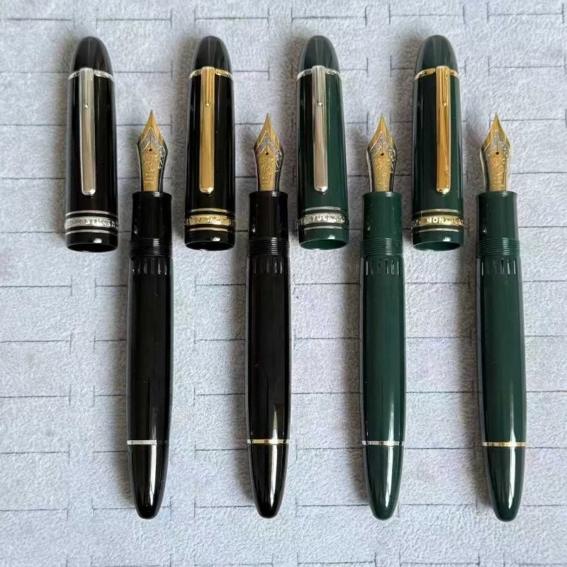 Stylo plume en métal mat 149 en acrylique, design moderne, écriture fluide, pour le bureau, signature quotidienne, stylo MB, cadeau de festival, papeterie