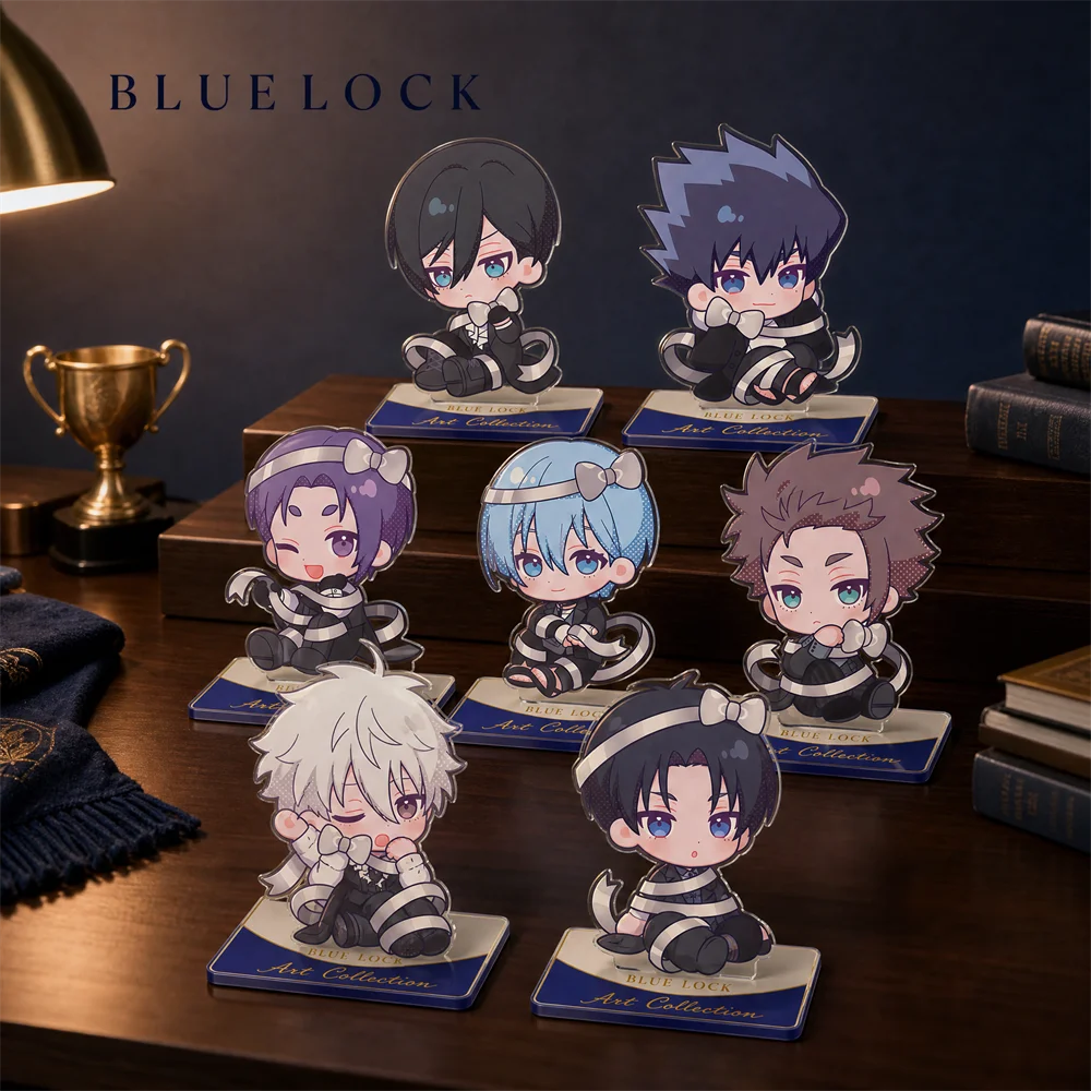 Anime BLUELOCK 10cm Acrylic Stand Double-sided Interlayer Clear HD Printed Tabletop Decorations Accessories Decor Gifts/Keyrings