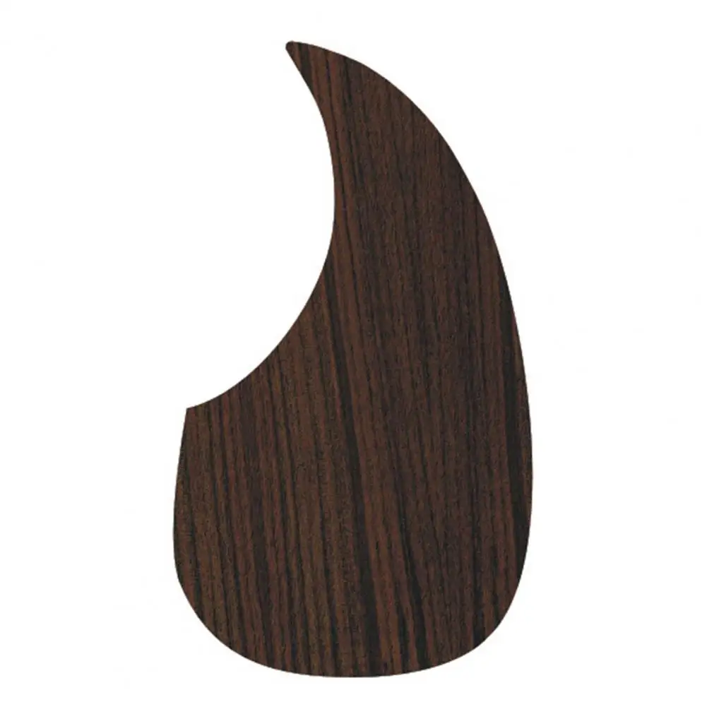 Guitar Pickguard Self Adhesive Pick Guard Anti-scratch Replacement Walnut Wood Grain Folk Guitar Guard Scratch Plate