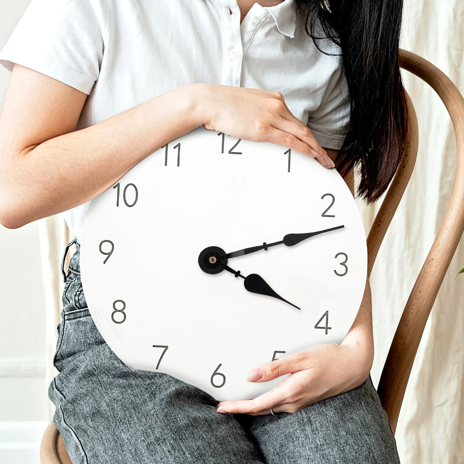 

1Set Clock Mechanism Replacement Silent Wall Clock Movement Repair Kit DIY Accessories Parts for Frameless Craft Clocks DIY