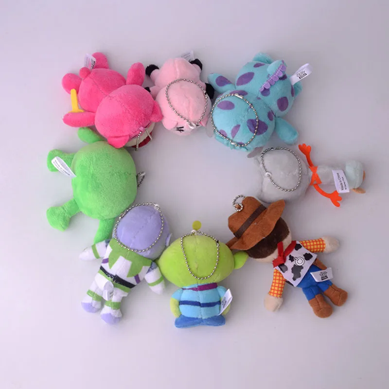 Disney Toy Story Woody & Buzz Lightyear Alien Monsters University Cute Movie Dolls Charm Hobby Toys Surprise Festival Gift