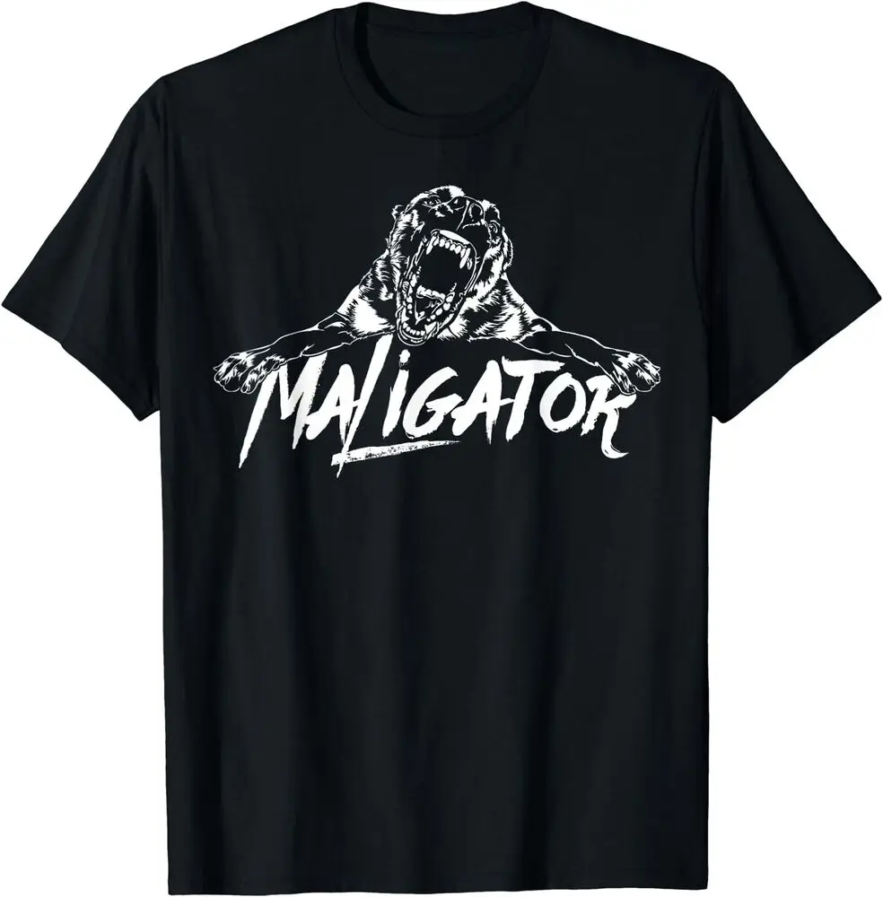 

Maligator Belgian Malinois Dog Hund Gifts Tee T-Shirt Unisex T-shirts For Man Woman Short Summer Tees Casual Cotton Luxury Brand