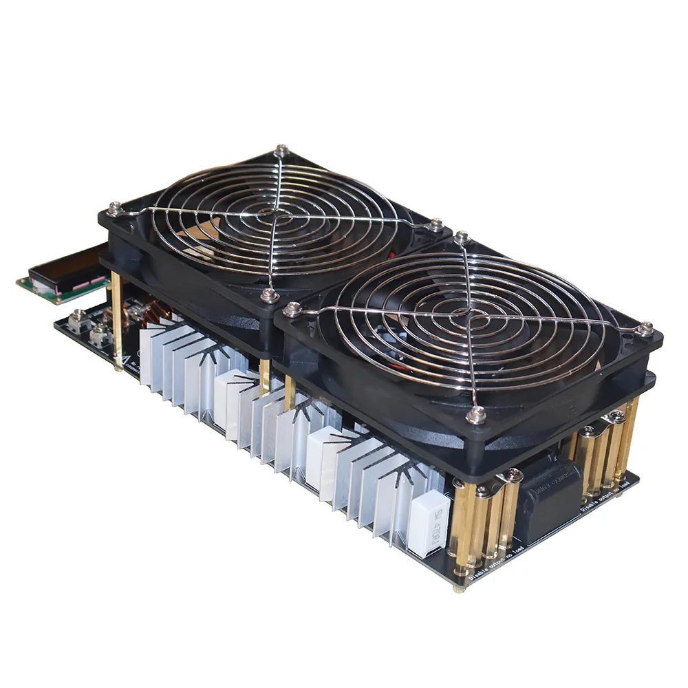 2500W 55A High Frequency Induction Heater Module Flyback Driver Heater Good Heat Dissipation + Coil +pump +power Adapter