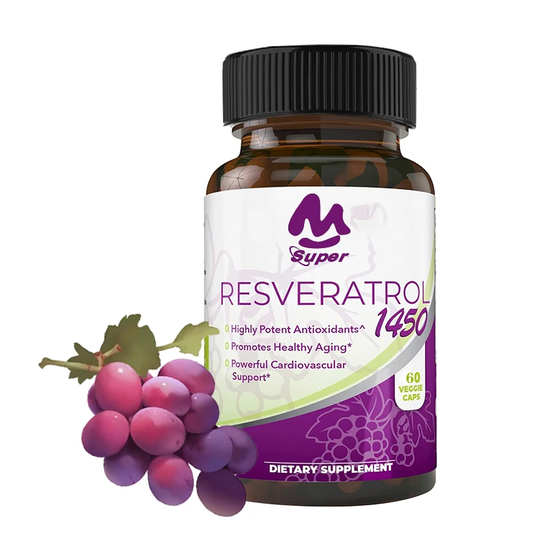 

Resveratrol as a potent antioxidant and trans resveratrol, promoting anti-aging effects