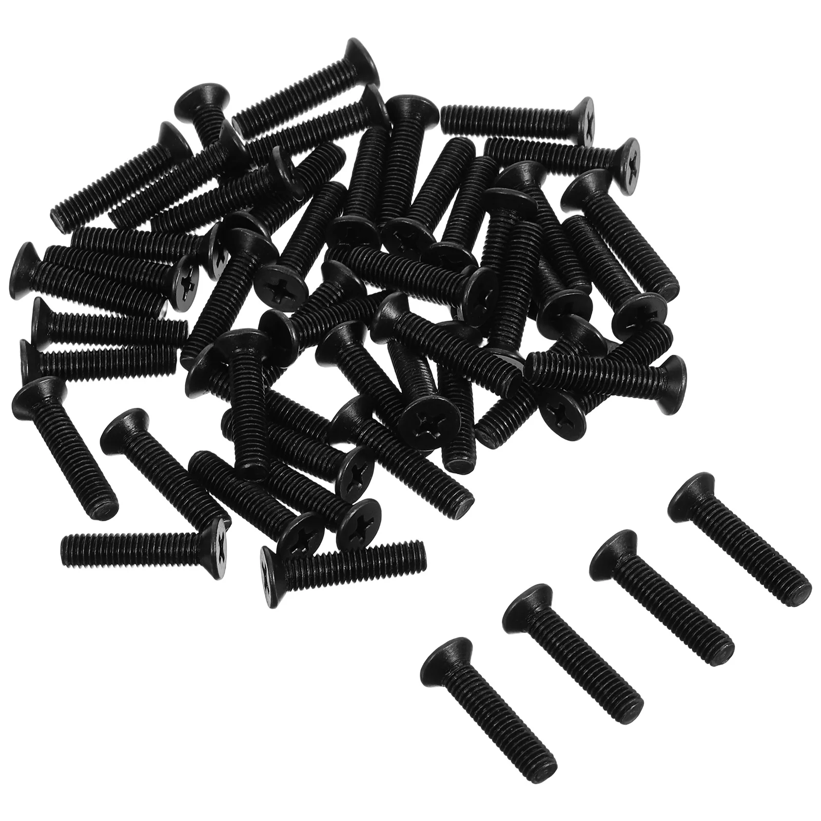 

50Pcs Screw for Drill Chuck Left Hand Thread 5x22mm Replacement Chuck Screw for Power Tools Steel Fixing Threaded Insert Bolt