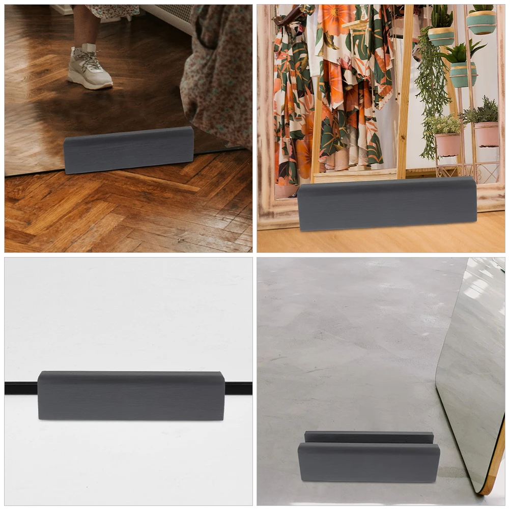 

Wooden Floor Mirror Stand Full Length Mirror Support Artwork Display Holder for Living Office Home Decor