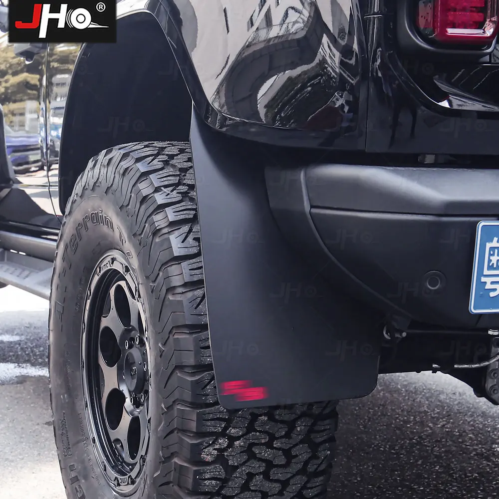 JHO Bronco Raptor 4PCS Front Mud Flaps RB Mudguard Wheel Fender Fit For Ford Bronco Raptor 2022 2023 2024 Exterior Accessories