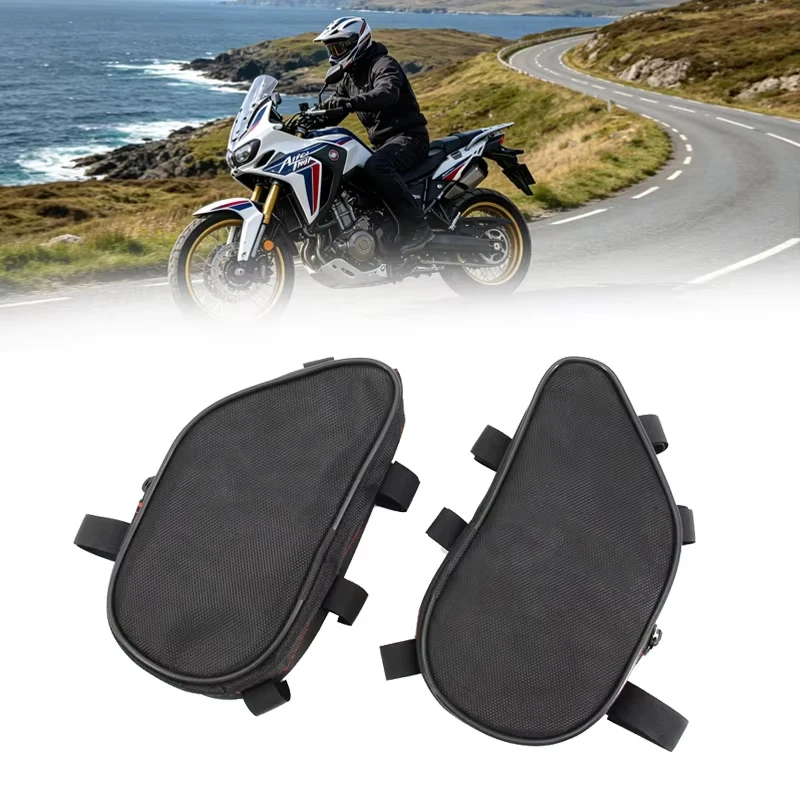 

Motorcycle Tool Place Bag Storage Bag Waterproof Frame Crash Bar Tool Bag For Honda CRF1000L Africa Twin Motorcycle Accessories
