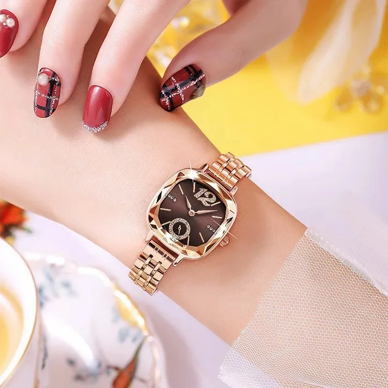 Luxury Watches for Woman Waterproof Steel Band Quartz Watches Ladies High Quality Wristwatches Female Clock Relogio Feminino