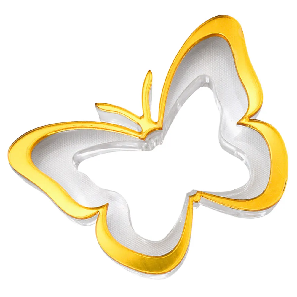 

Party Birthday Napkin Ring Set Transparent Acrylic Serviette Clasp Decor Napkin for Celebrations