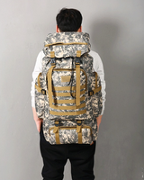 Tactical Backpack 80L, Military backpacks, Waterproof rucksacks, Used for Camping, Hunting, Fishing, Hiking Mochila para hombre