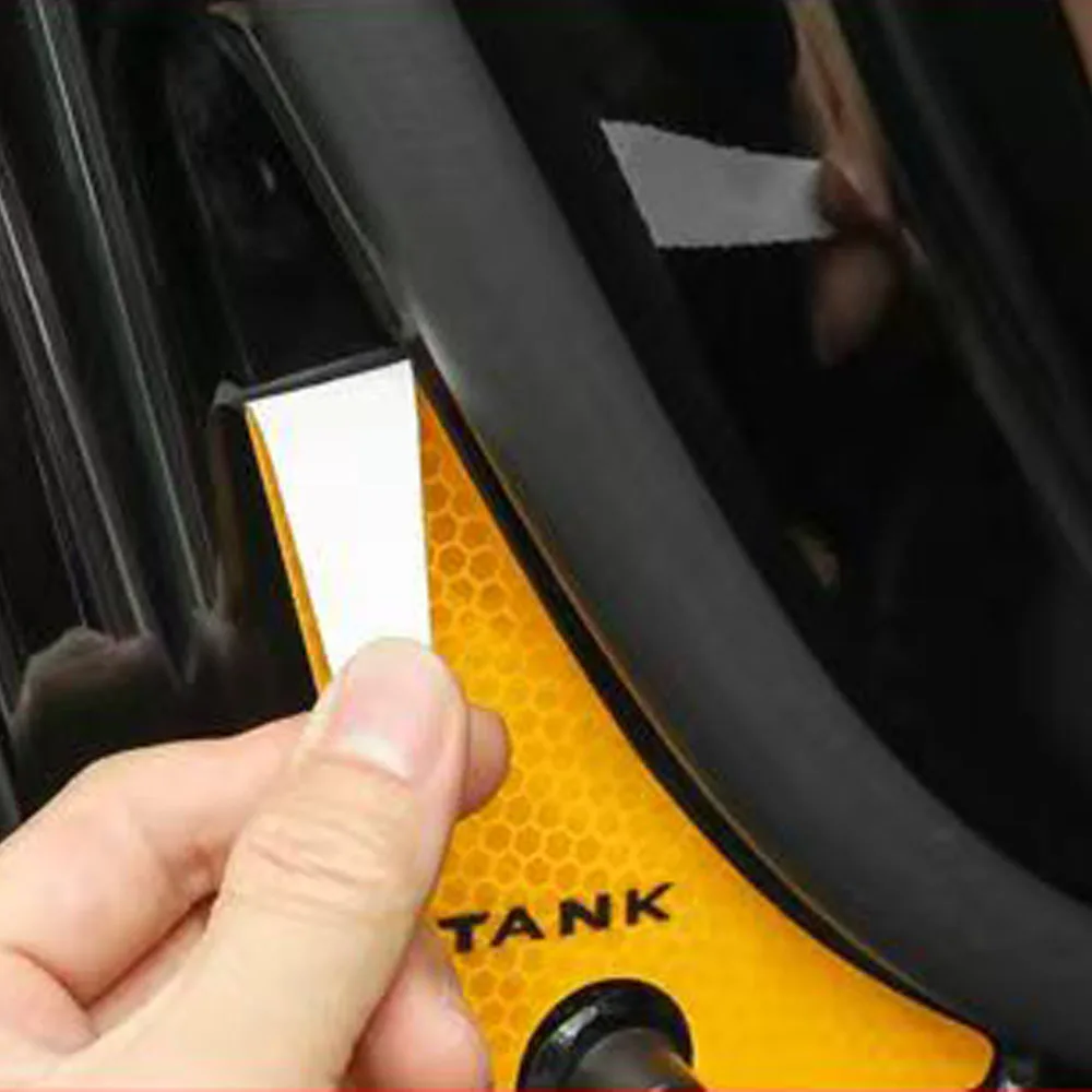 For Tank 700HI4-T 2024 2025 Modified Car Body Reflective Sticker Car Door Sticker Warning Car Label Sticker Automotive Supplies