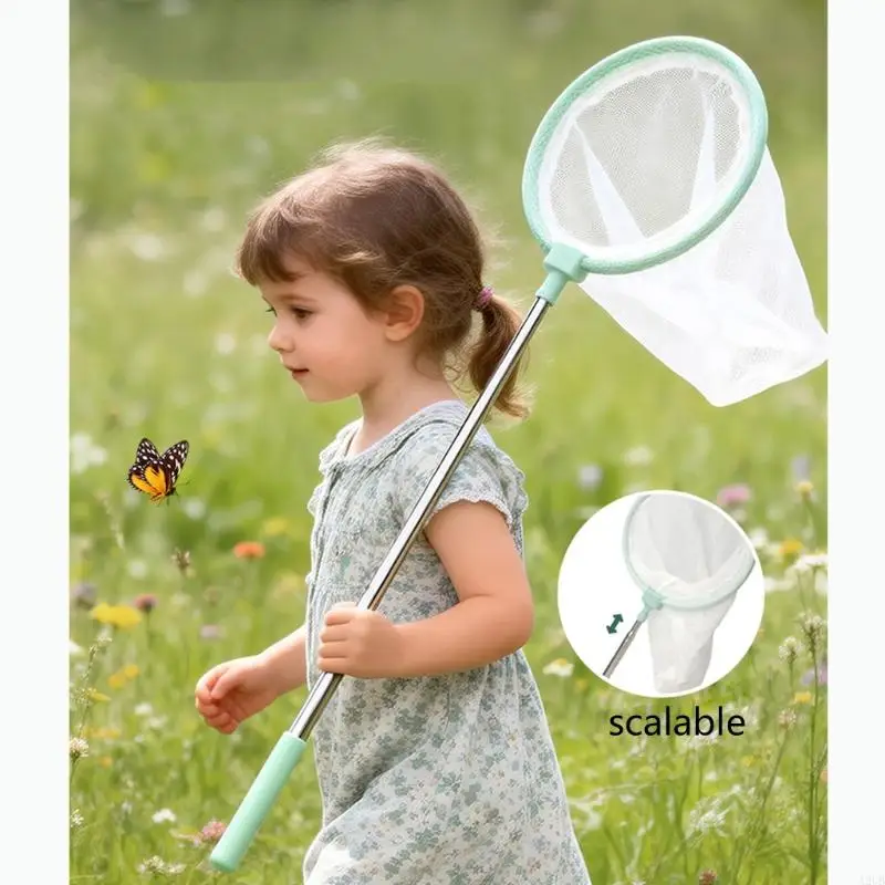 Children's Outdoor Adventure Set Includes Insect Observation Box Magnifier Insect Catcher And Butterfly Net A2UB