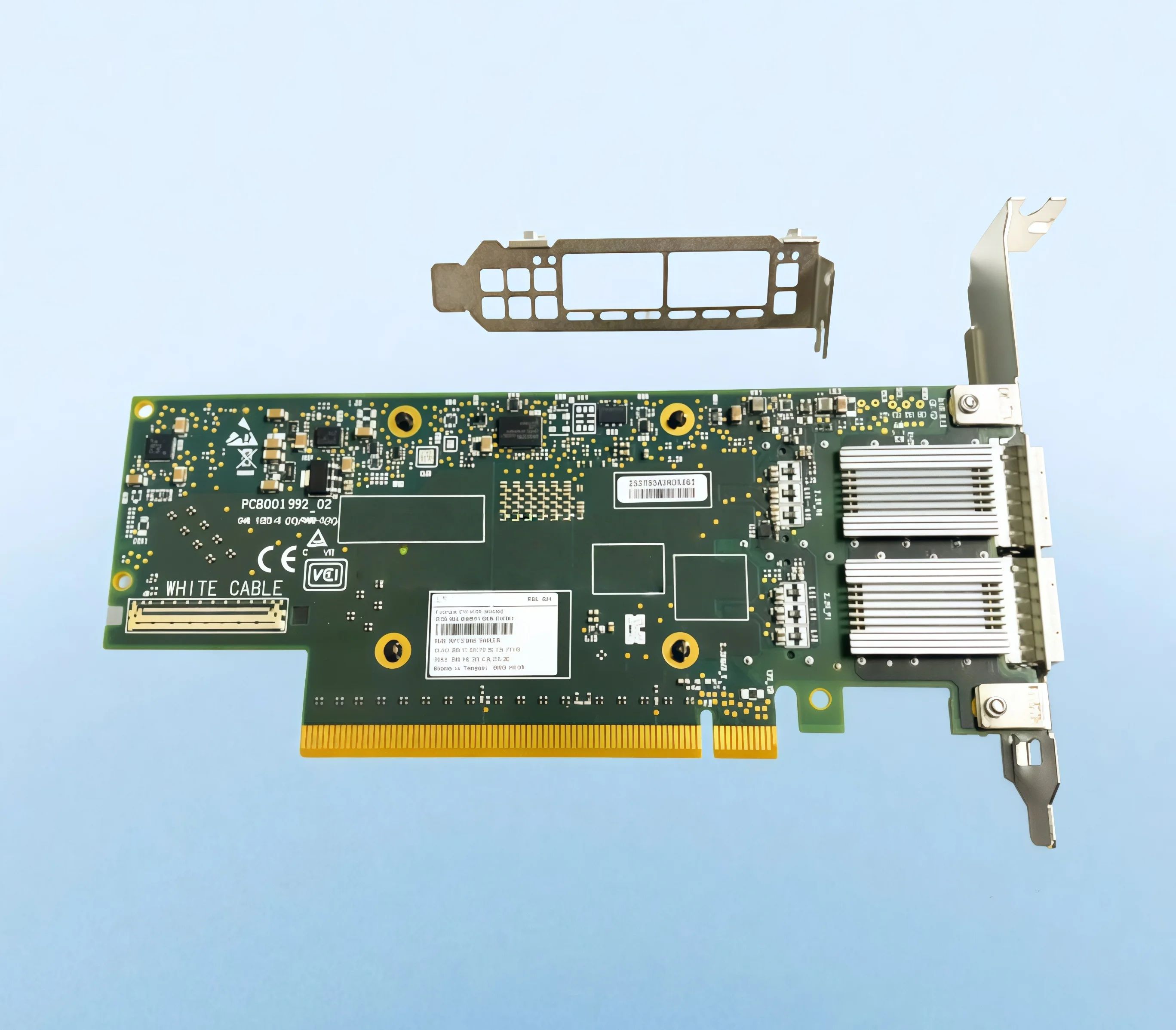 Brand new original 200G dual-port 10 Gigabit fiber optic IB network card MCX653106A-HDAT