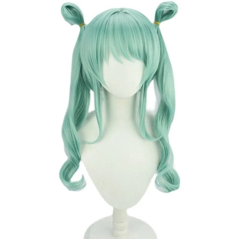 Anime Project Sekai colorato palcoscenico Miku parrucca cosplay donne adulte verde resistente al calore capelli sintetici accessori di scena di Halloween